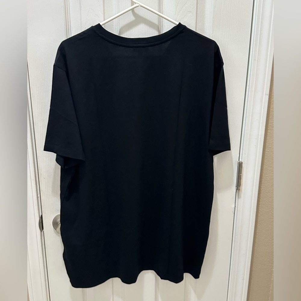 EXPRESS Pima cotton black short sleeve T-shirt size XL New - Picture 10 of 10